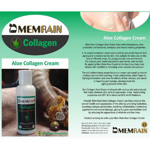 Aloe Collagen Cream 100ml - Image 3