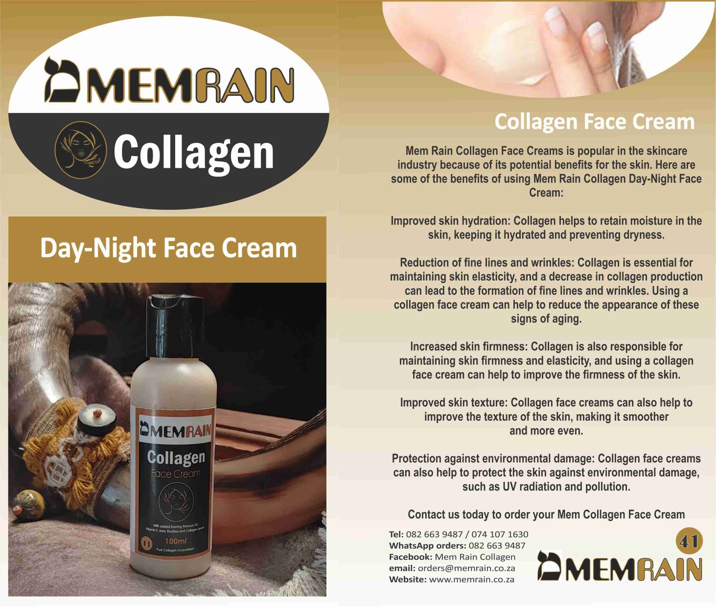 Collagen Face Cream 100ml - Image 5